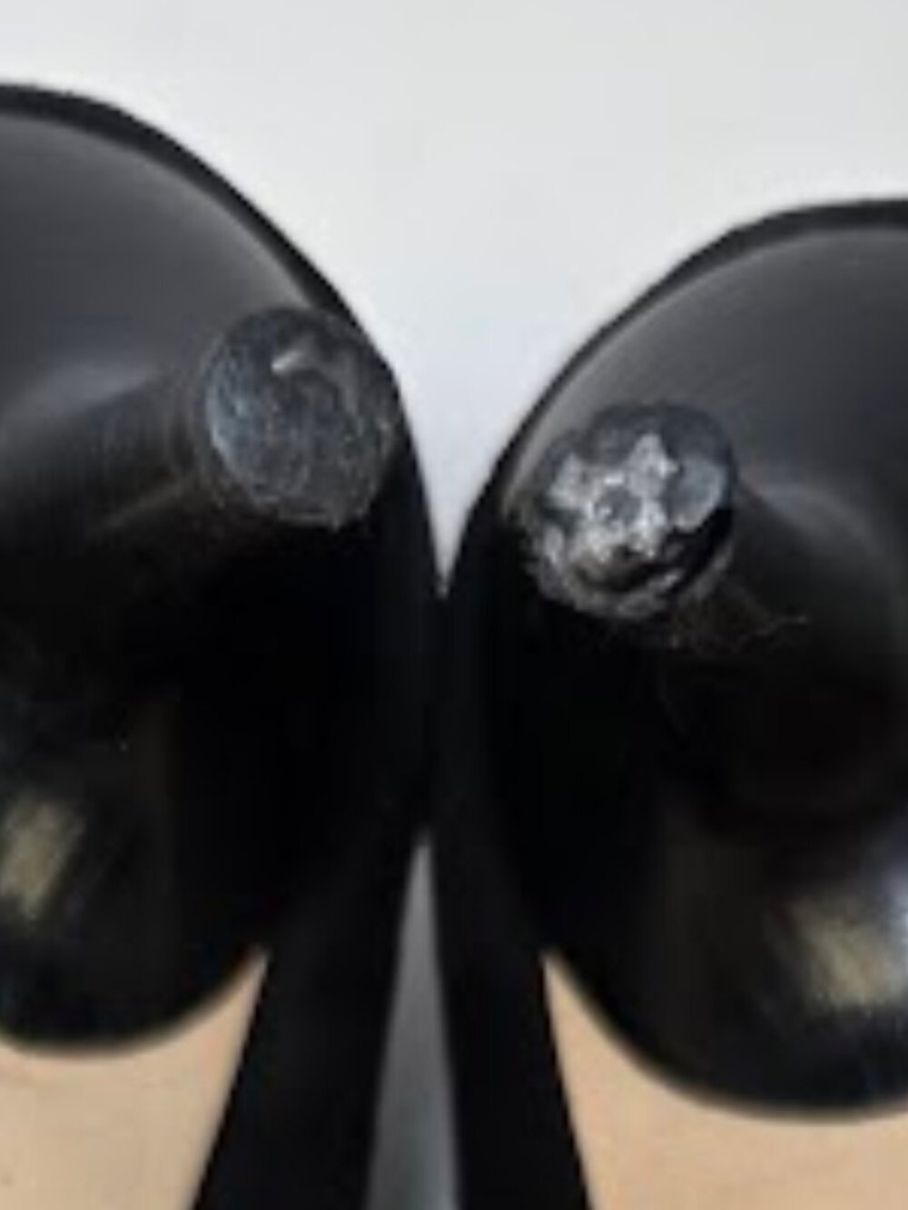 Via Spiga Black Suede Pointed Toe Mary Jane Heels 7.5 - Picture 9 of 9